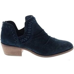 Vince Camuto Pamina Navy Ankle Boots